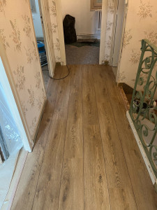Photo de galerie - Pose de parquet flottant 