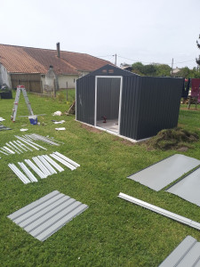 Photo de galerie - Cabanon sur plaques bétons