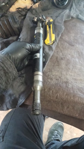 Photo de galerie - Réparation de cardan de transmission.