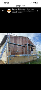 Photo de galerie - Nettoyage façade, Pour, effectuer peinture