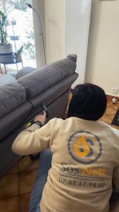 Photo de galerie - Nettoyage canapé 