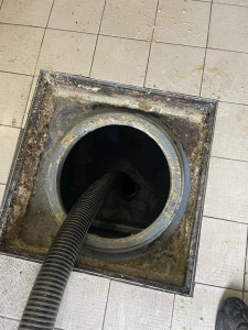 Photo de galerie - Bac à graisse après intervention 