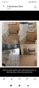 Photo de galerie - Gros ménage de printemps travail propre et soigné efficace clients satisfaits de mon travail 