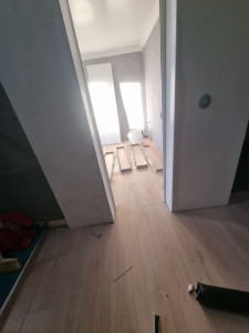 Photo de galerie - Pose parquet 