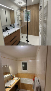 Photo de galerie - Rénovation salle de bain