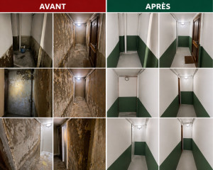Photo de galerie - Rénovation couloir 