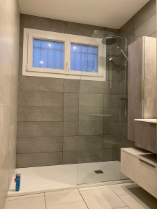 Photo de galerie - Création d’une douche