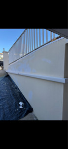 Photo de galerie - Mise en peinture muret