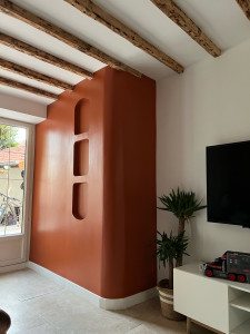 Photo de galerie - Peinture terracotta