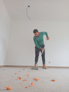Photo de galerie - Nettoyage à la fin des travaux 
