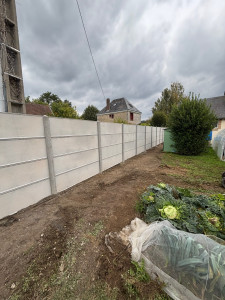 Photo de galerie - Réalisation mur, dalle 