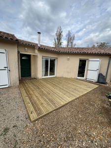 Photo de galerie - Terrasse en bois 
