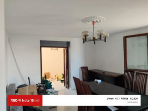 Photo de galerie - Détapissage ratissage des murs et du plafond et mise en peinture avec un blanc velours 
