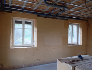 Photo de galerie - Isolation en fibre de bois