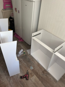 Photo de galerie - Avant la montage, et après