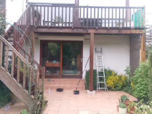 Photo de galerie - Ponçage et peinture 