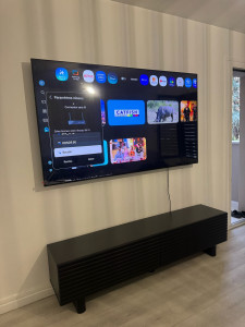 Photo de galerie - Montage meuble et fixation télé