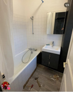 Photo de galerie - Rénovation salle de bain 
