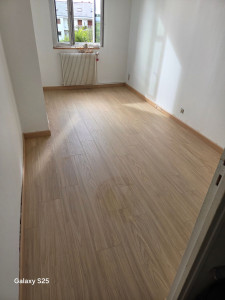 Photo de galerie - Pose de parquet flottant