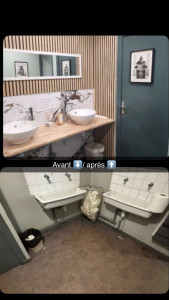 Photo de galerie - Rénovation sanitaire 