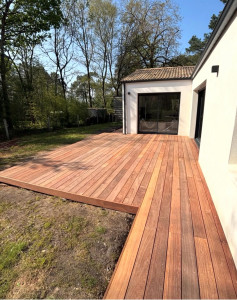 Photo de galerie - Terrasse en bois exotique 