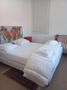 Photo de galerie - Travail en conciergerie hébergement court duré, photo d’une chambre faite par moi