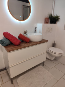 Photo de galerie - Très jolie salle de bain terminé