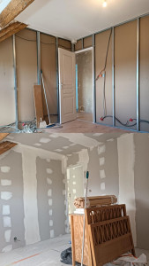 Photo de galerie - Plâtrerie - Murs - Plafonds
