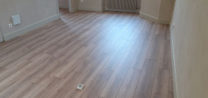 Photo de galerie - Pose de parquet stratifié
