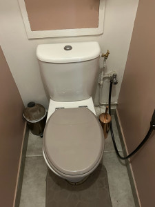 Photo de galerie - Remplacement complet wc 