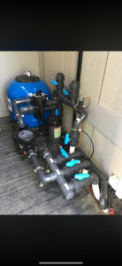 Photo de galerie - Création d’un local technique piscine