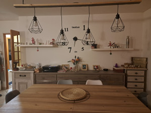 Photo de galerie - Fabrication d'un lustre 