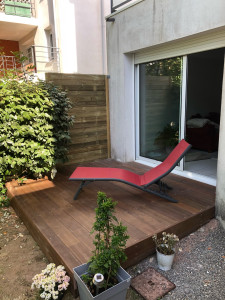Photo de galerie - Création terrasse bois exotique 
