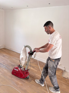 Photo de galerie - Pose de parquet - Revêtement de sol