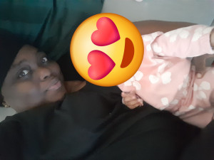 Photo de galerie - Bébé que je garde depuis ses deux mois aujourd'hui elle en aura presque 6.