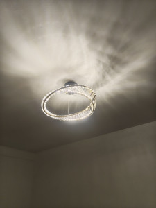 Photo de galerie - Installation des lumières 