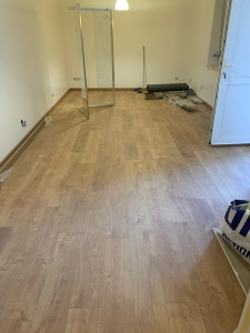 Photo de galerie - Pose de parquet - Revêtement de sol
