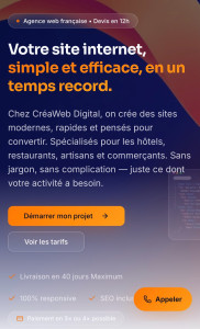 Photo de galerie - Voici un exemple d’un de mes sites