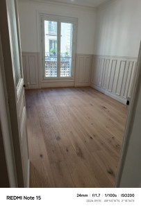 Photo de galerie - Pose de parquet - Revêtement de sol