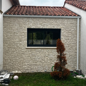Photo de galerie - Parement terminé 