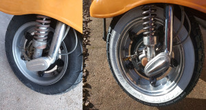 Photo de galerie - Restauration Vespa 1968