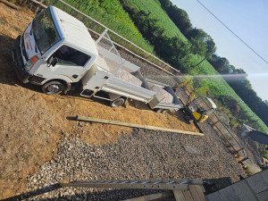 Photo de galerie - Terrain pétanque en cours 


