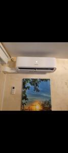 Photo de galerie - Montage climatiseur 