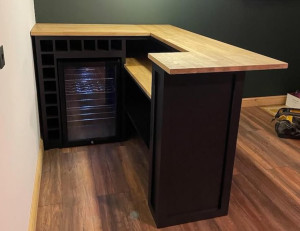 Photo de galerie - Comptoir de bar 