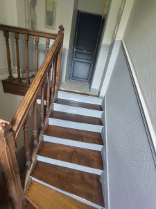 Photo de galerie - Spécialistes du ponçage et du repolissage des parquets 