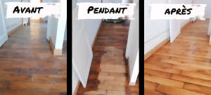 Photo de galerie - Pose de parquet - Revêtement de sol