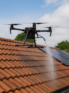 Photo de galerie - Pulverisation par drone 