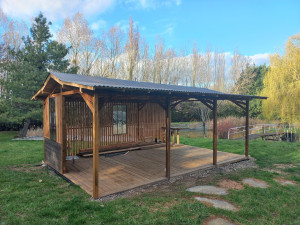 Photo de galerie - Réalisation d'un salon d'été, 