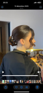 Photo de galerie - Chignon simple mariée ou invitée 