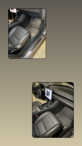 Photo de galerie - Avant et après notre passage sur une tesla model Y 